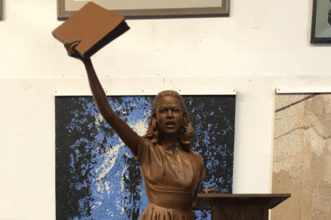 US Capitol statue of Va. teenage civil rights pioneer being sculpted in Maryland