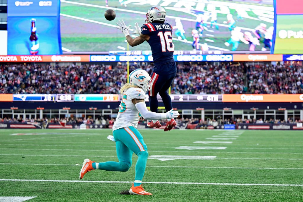 <p><em><strong>Dolphins 21</strong></em><br />
<em><strong>Patriots 23</strong></em></p>
<p>New England just won&#8217;t go away.</p>
<p>Now in control of the last AFC wild card berth, the Patriots are a win away from a return to the playoffs they don&#8217;t deserve, thanks largely to Miami&#8217;s inability to keep a QB healthy. The football gods are fickle.</p>
