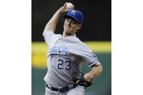 AP source: Royals agree with RHP Greinke on deal for 2023