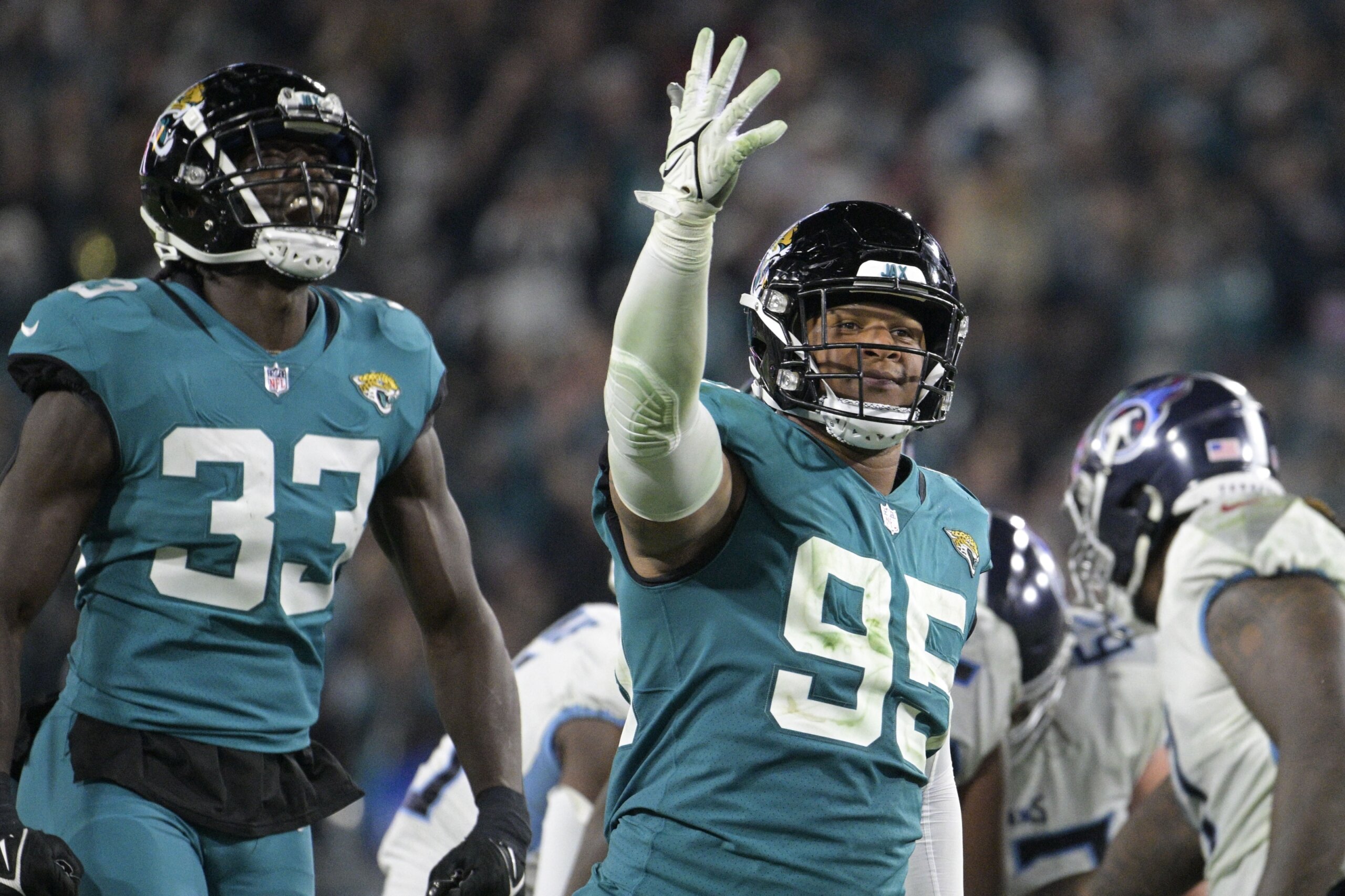 Jags return fumble for TD, beat Titans for AFC South title WTOP News