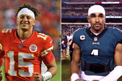 Patrick Mahomes and Jalen Hurts to be first Black quarterbacks to face off at the Super Bowl