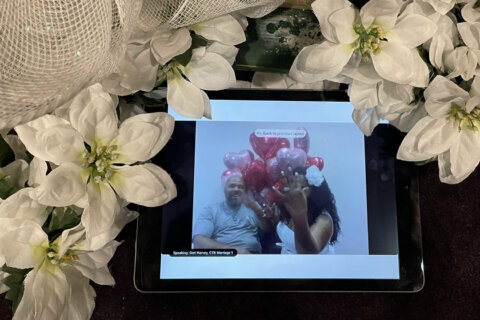 ‘See the big ring?’ 3 DC couples tie knot in Valentine’s Day virtual ceremonies