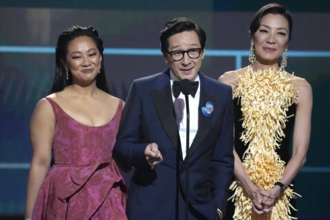 ‘Everything Everywhere All at Once’ dominates at SAG Awards