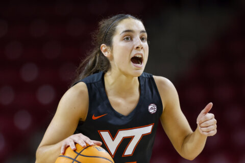 No. 11 Virginia Tech women top No. 22 N.C. State in Play4Kay