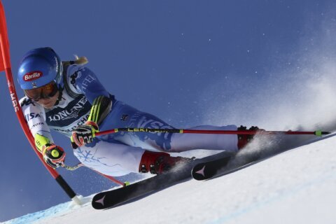 Shiffrin’s Beijing lesson helps after another big-race DNF