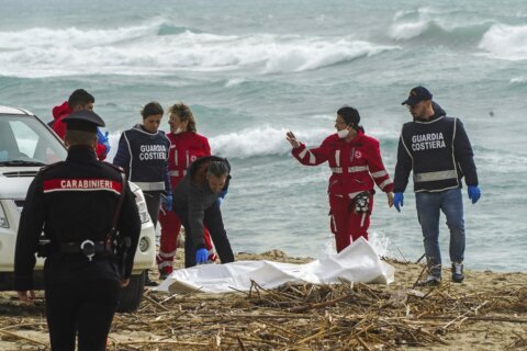 Italy migrant tragedy death toll over 60; dozens missing