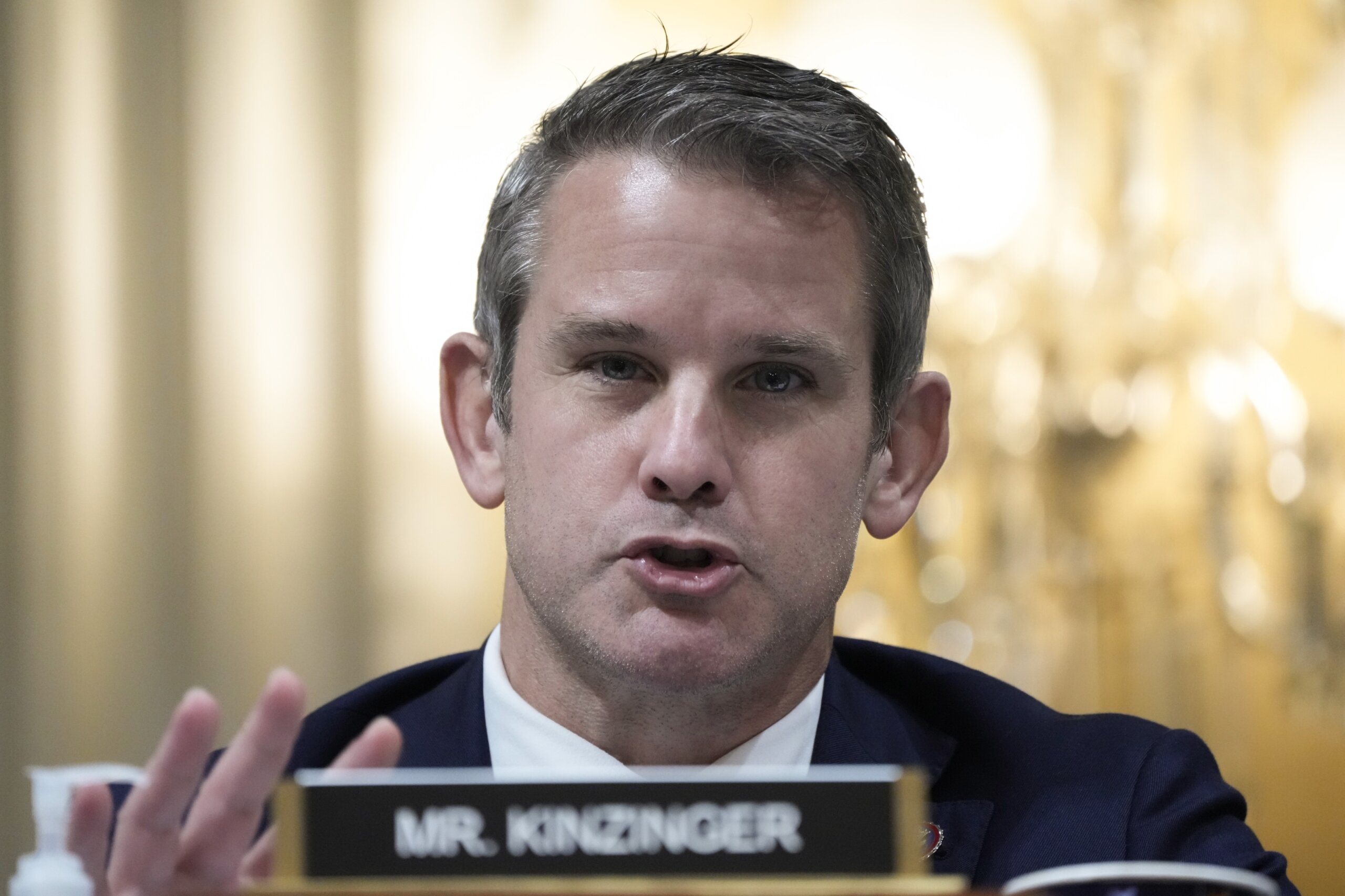 Former US Rep. Adam Kinzinger to release book in October - WTOP News