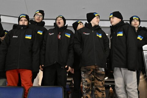 Ukrainian boys team embracing respite from horrors back home