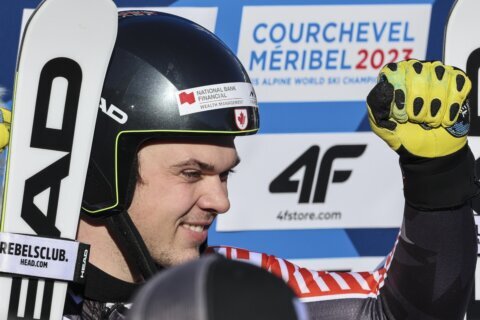 Canadian skier Crawford edges Kilde for world super-G title