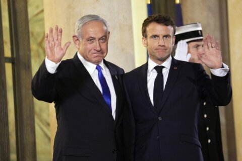 Netanyahu visits France amid spike in Mideast tensions