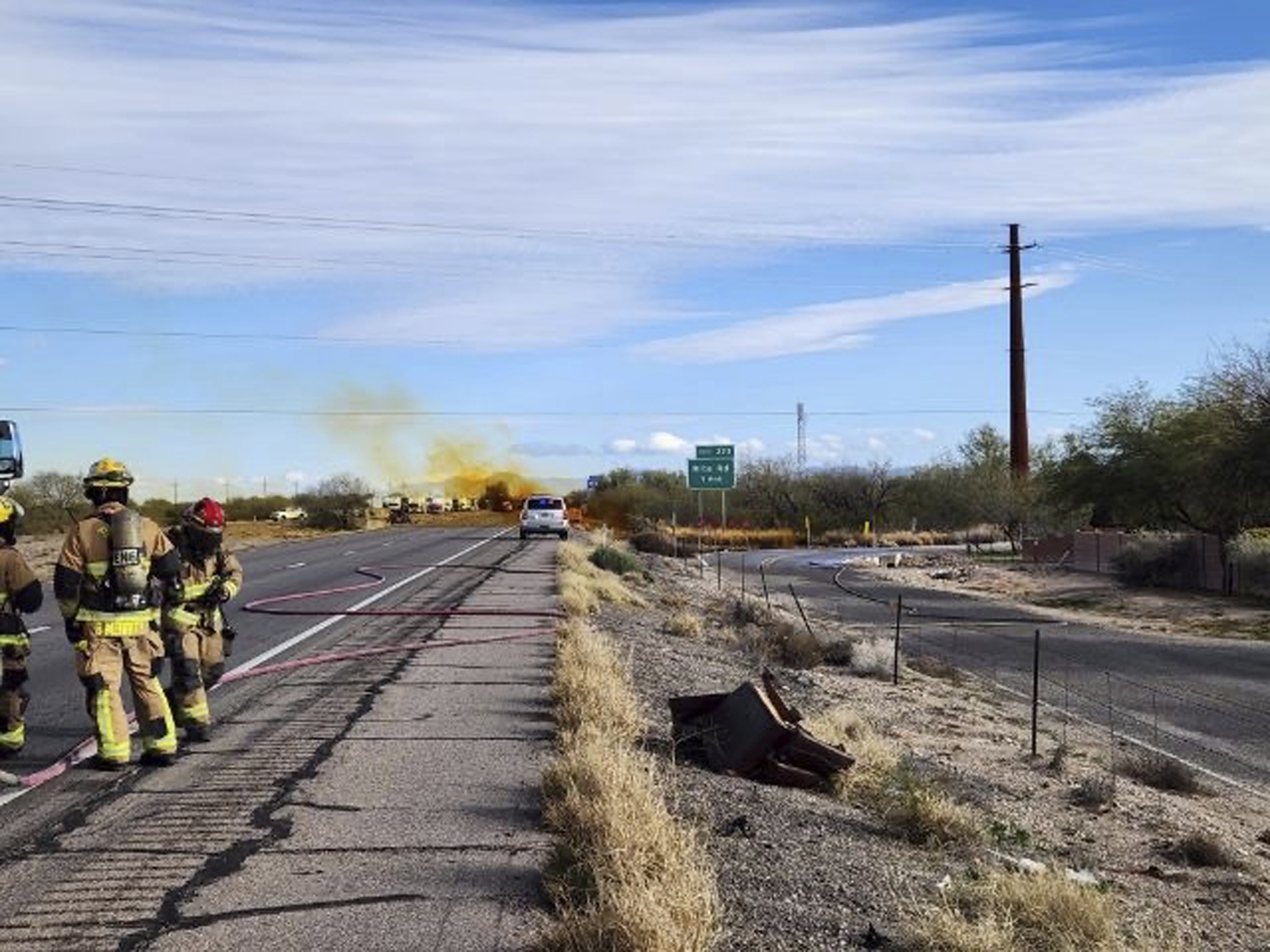 Hazardous spill closes Tucson interstate, forces evacuation WTOP News