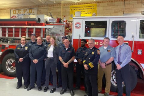 DC woman ‘grateful’ to be able to thank paramedics who brought her back to life