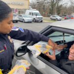 Prince George's Co. police give out steering wheel locks to Kia