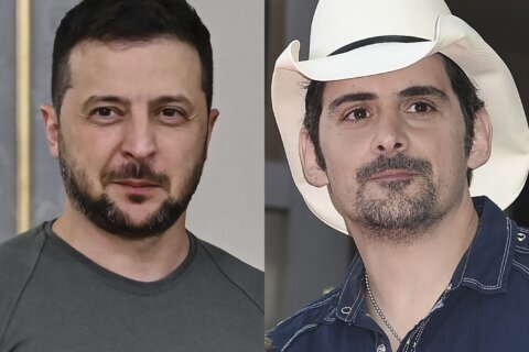 Brad Paisley pens country song featuring Ukraine’s Zelenskyy