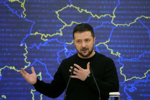 Zelenskyy addresses UK lawmakers, rare trip outside Ukraine