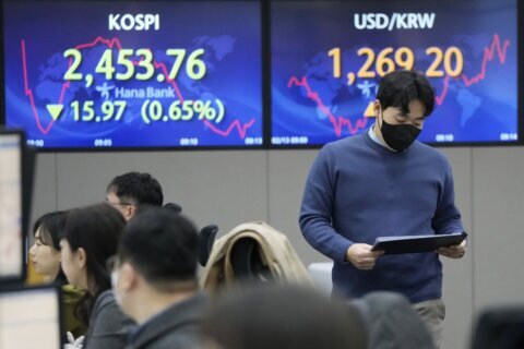 Asian shares mostly rise ahead of key US inflation report