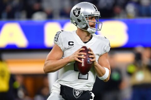 There’s a lot standing in between Derek Carr and the Commanders