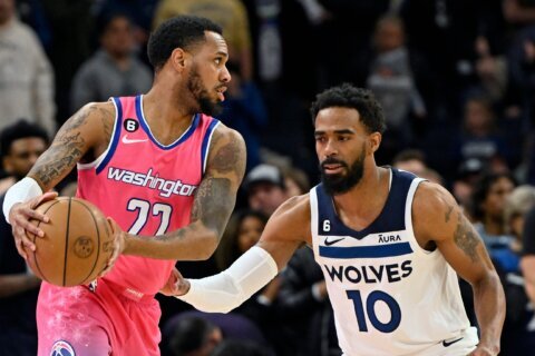 Wizards come back from down 20 points to beat Minnesota Timberwolves