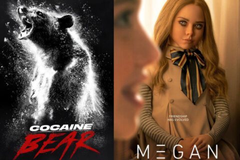 Double dose of freaky movies as ‘Cocaine Bear’ hits theaters, ‘M3GAN’ hits Peacock