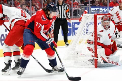 Capitals run out of time, fall 3-2 to Hurricanes in Stadium Series preview