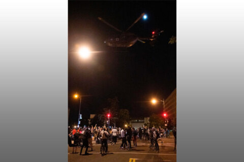 Protester files suit for injuries caused by DC National Guard helicopter clearing tactic