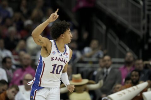 Kansas gets No. 1 seed in NCAA’s stacked West Region