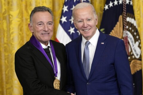 Springsteen, Kaling, Louis-Dreyfus among 22 honored by Biden