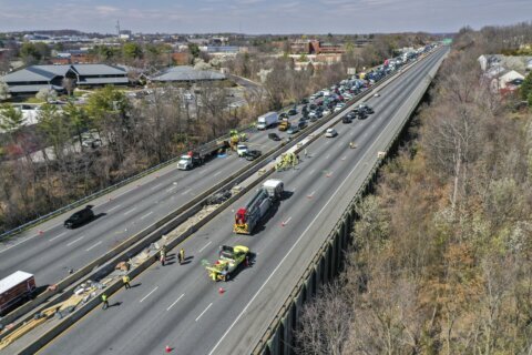 Police: 6 dead after work-zone crash on Baltimore Beltway