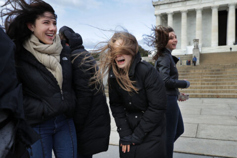 DC region experiences first freeze of the season with heavy winds and cold air