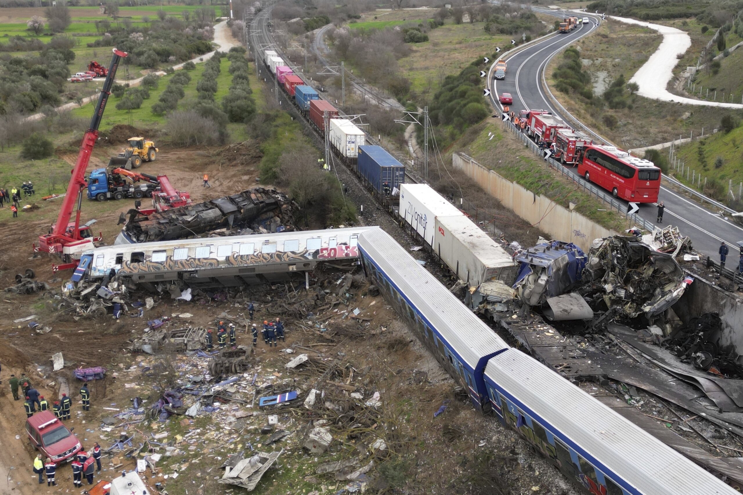 Rescuers comb wreckage of Greece’s deadliest train crash WTOP News