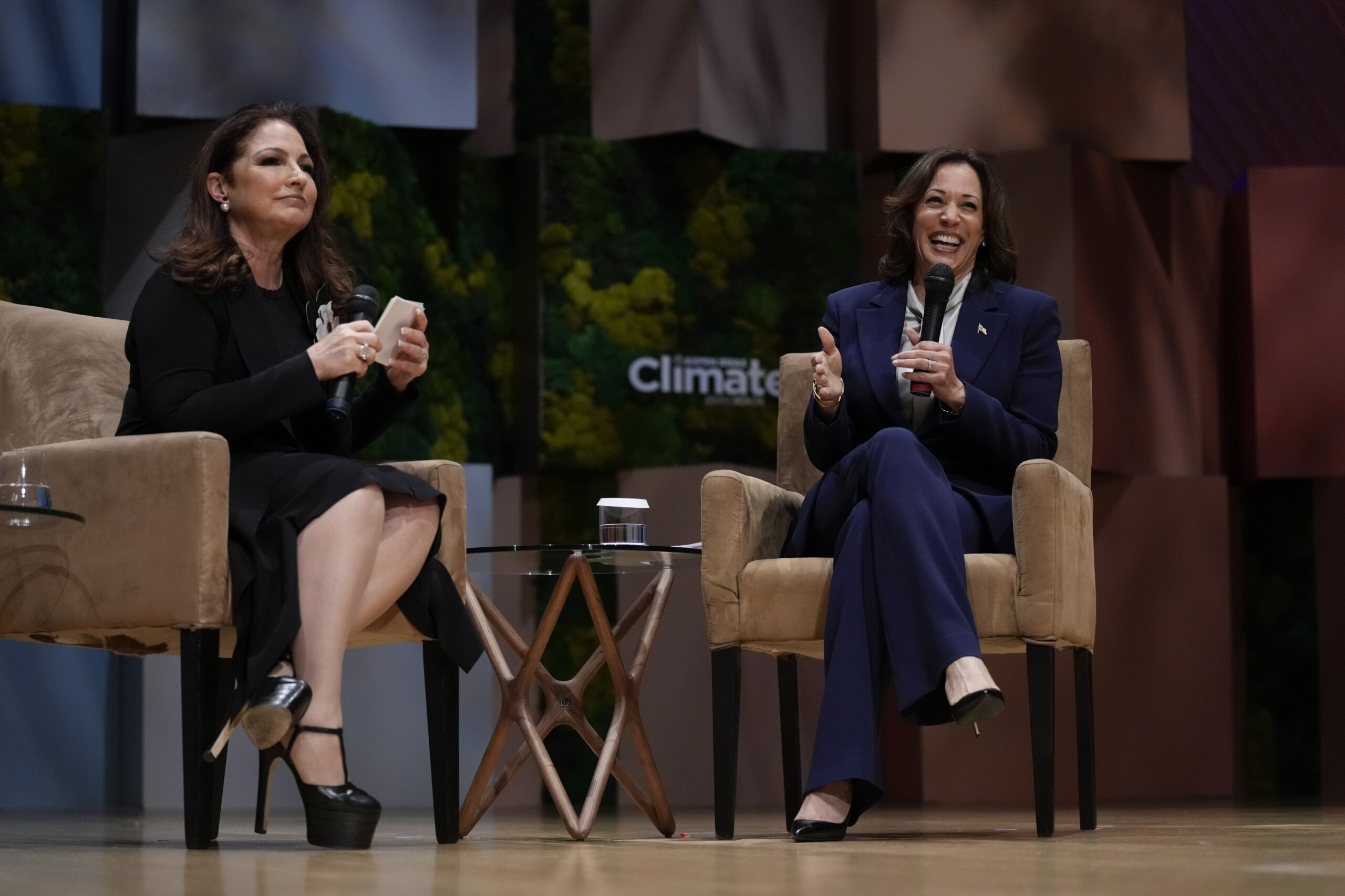 At Florida climate change summit, Harris stresses optimism - WTOP News