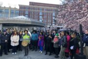 DC neighborhood shaken a week after killing inside library
