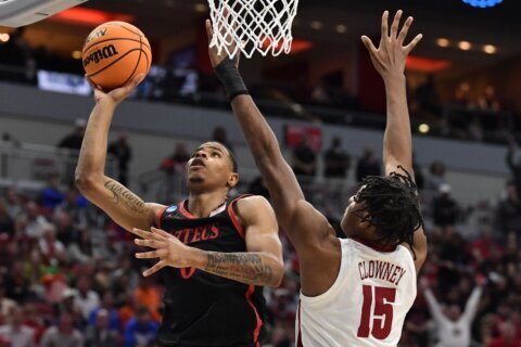 San Diego State ousts top seed Alabama from March Madness
