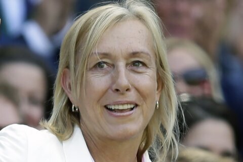 Martina Navratilova says doctors told her she is cancer-free