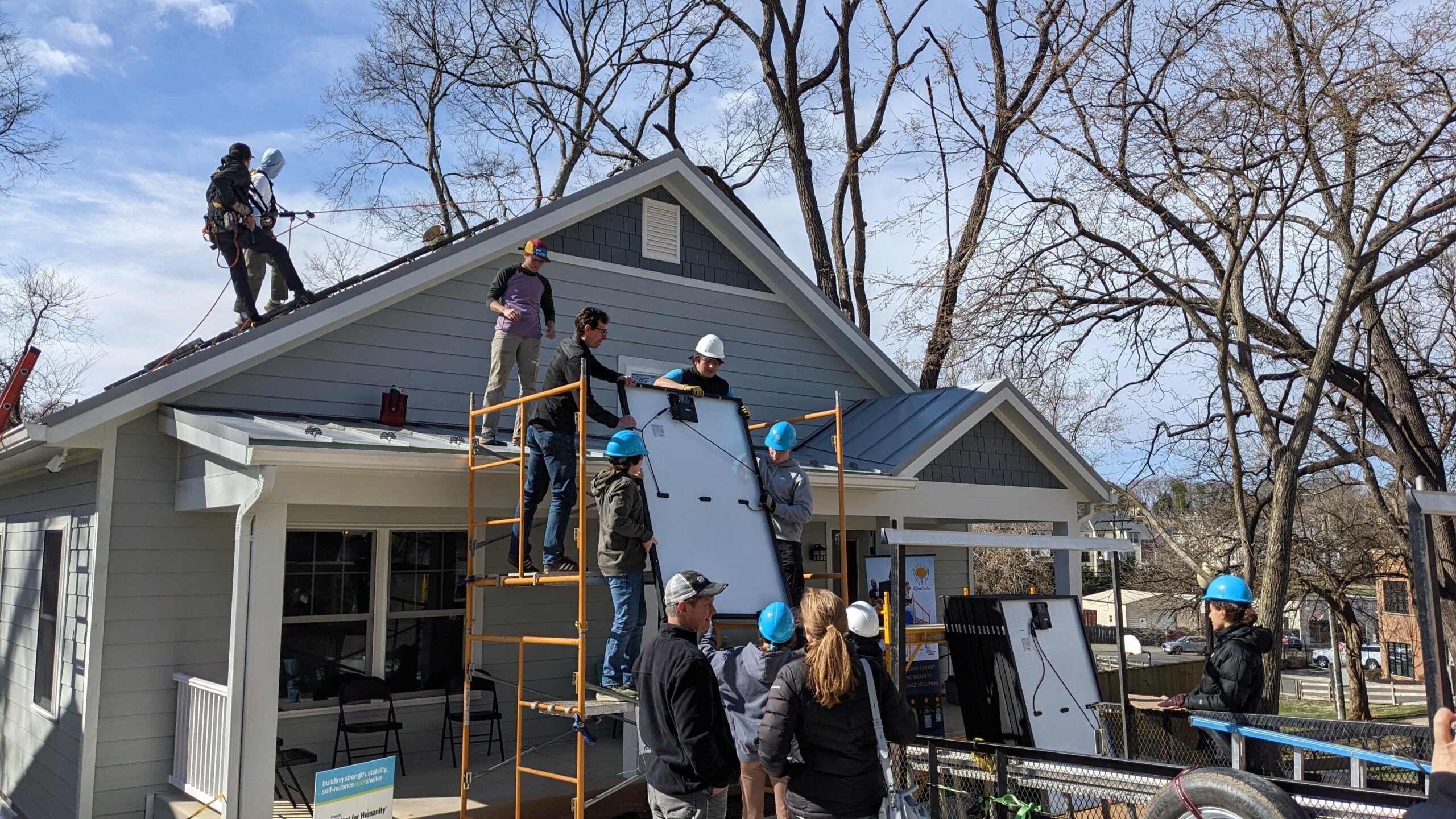 Grant Helps Va Habitat For Humanity Add Solar Energy Systems To Homes 