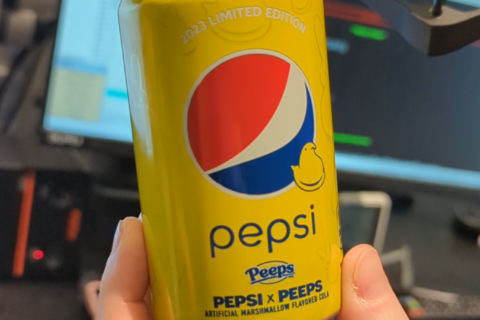 Peeps-Flavored Pepsi taste test at WTOP deems seasonal drink ‘not disgusting’