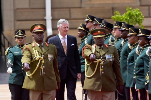 South Africa’s Ramaphosa welcomes Belgium’s King Philippe
