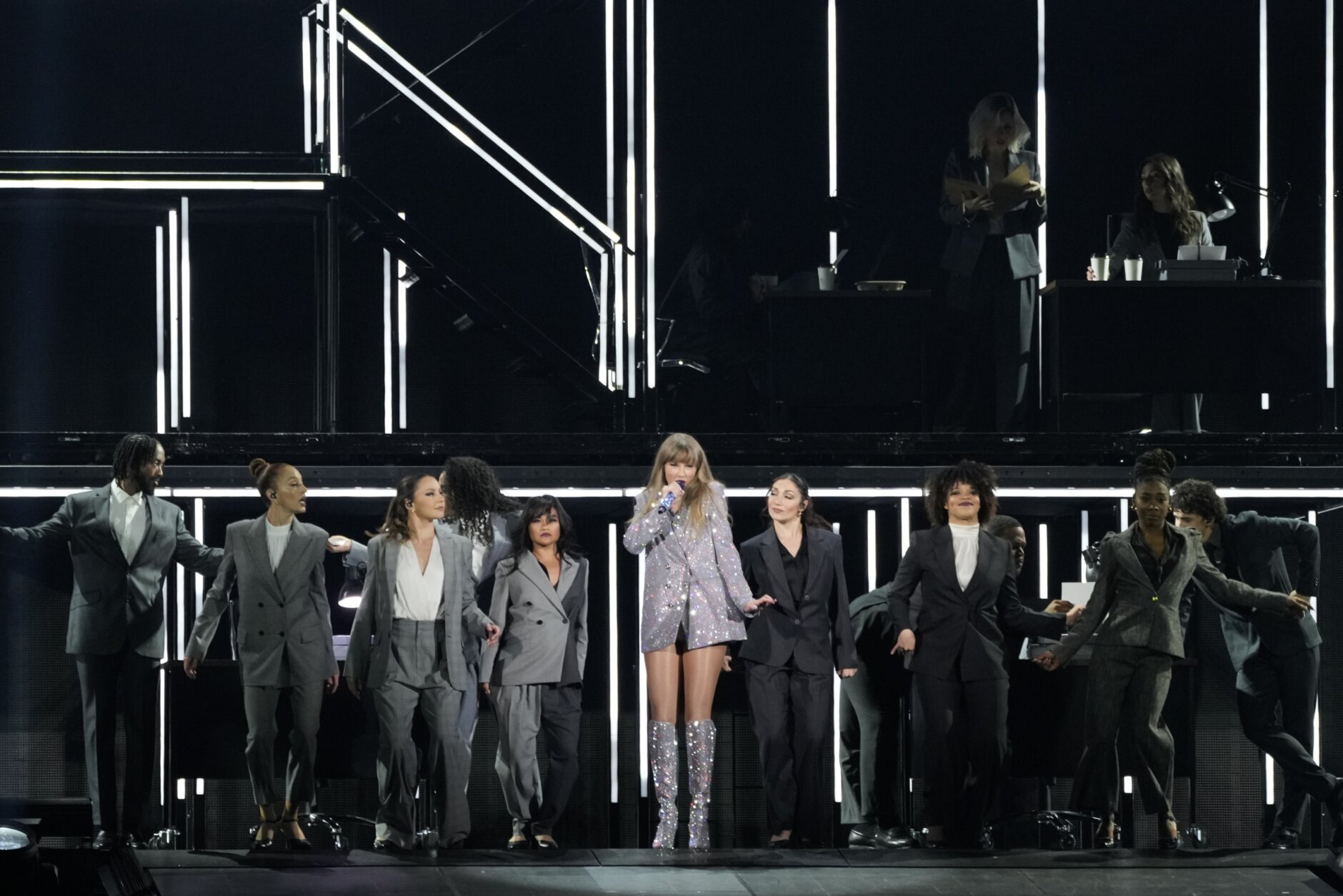 Taylor Swift kicks off US Eras Tour at Super Bowl stadium