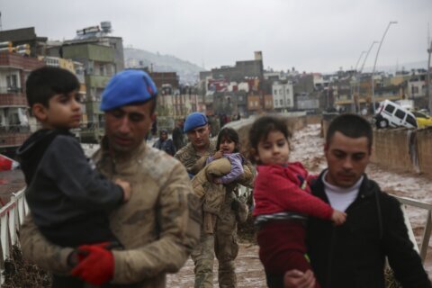 Floods kill 14 in Turkish earthquake-battered provinces