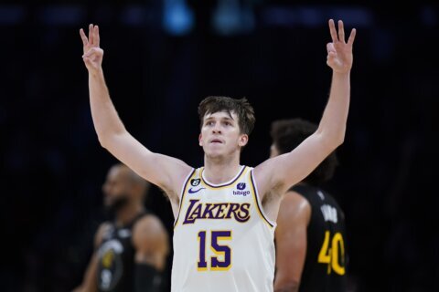 Austin Reaves rising to challenges in Lakers' playoff push