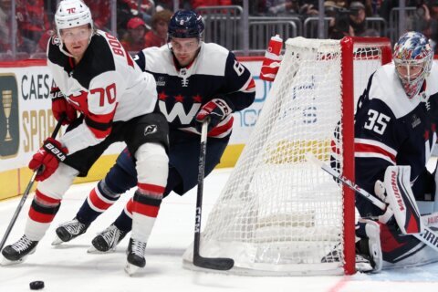 Darcy Kuemper earns Capitals a point vs. Devils before 3-2 shootout loss