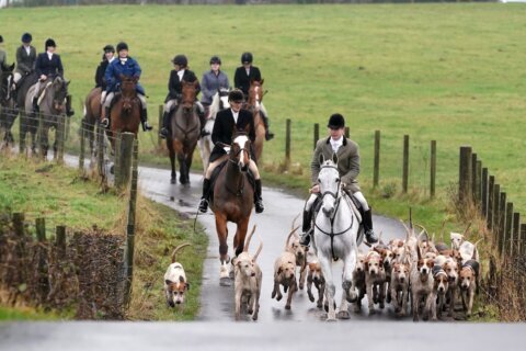 Fox hunting club that first met in the 1700s holds last meet after new law