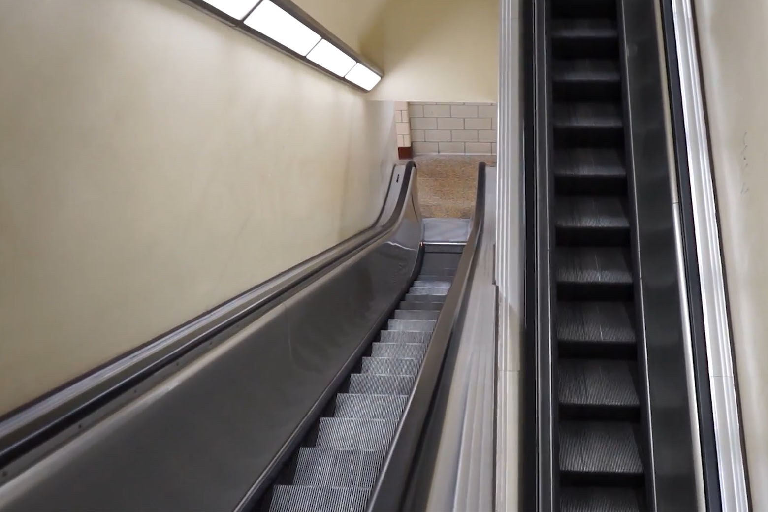 The $12 million renovations include replacing escalators that date back to 1961. (Courtesy MDOT MVA)