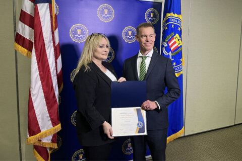 FBI honors woman in Northern Va. who fights against the opioid crisis