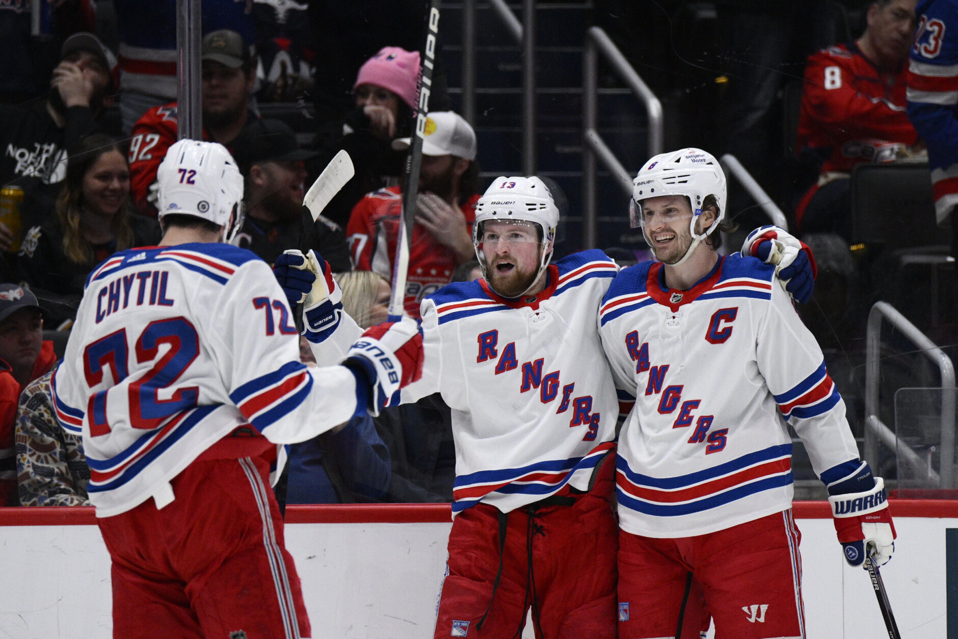 Filip Chytil's hot ride continues in Rangers' Game 1 win over