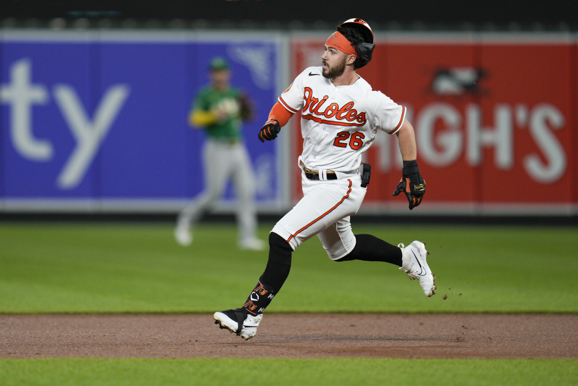 Baltimore Orioles get all their offense in six-run second inning
