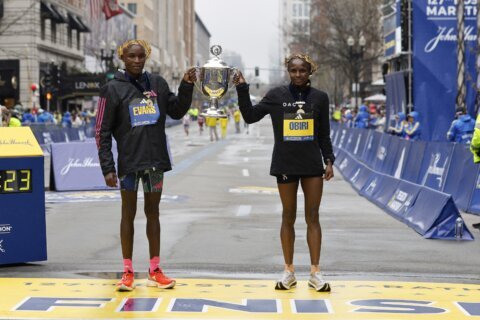 Boston Marathon sweep for Kenya, but not favorite Kipchoge