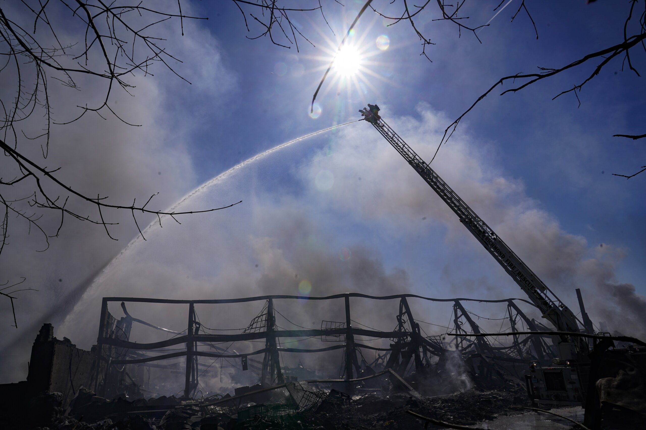 Evacuation order lifted in area near Indiana plastics fire WTOP News