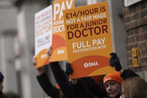 Thousands of doctors plan to walk off job again in England