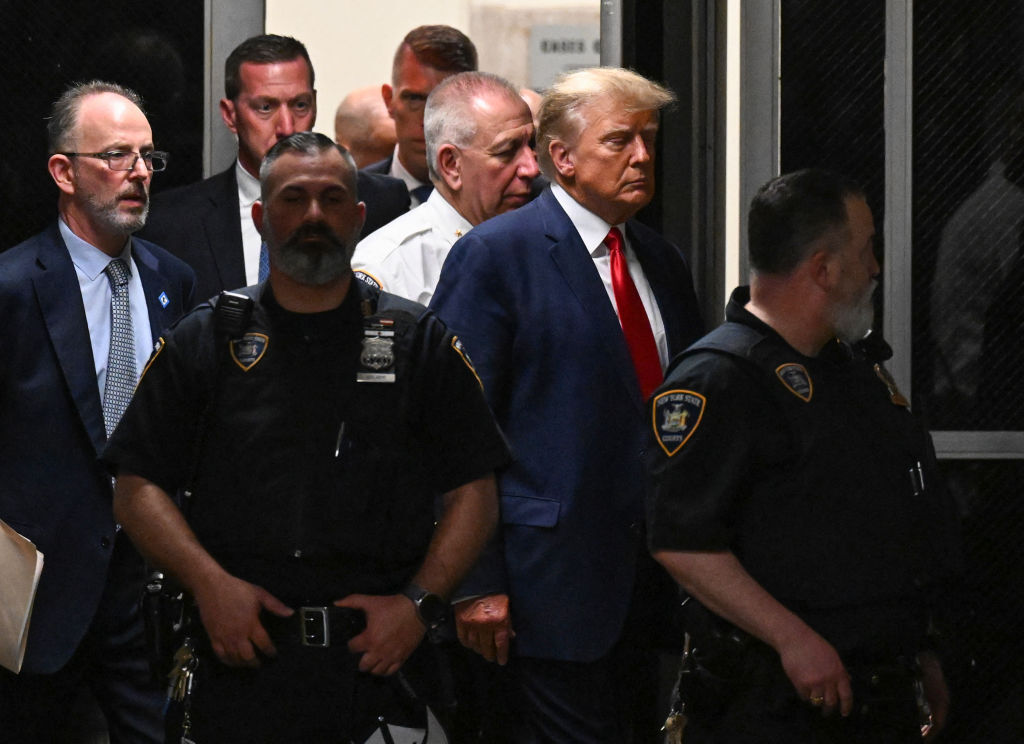 PHOTOS: Trump arrives for arraignment in New York City court - WTOP News